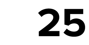 25 newly enrolled students