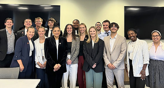 Piper Overstreet-White with Sports MBA